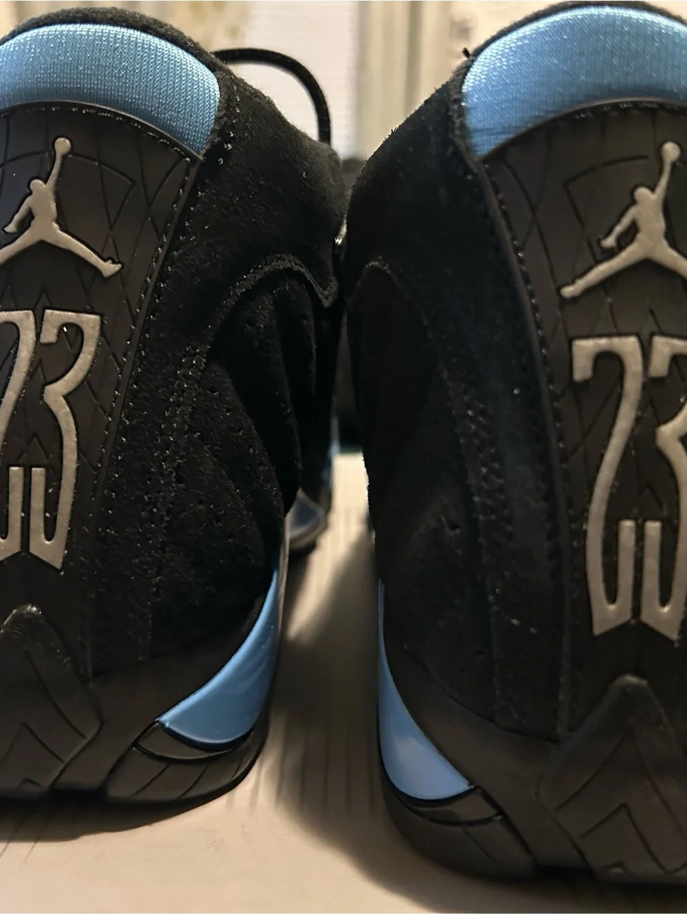 Jordan Air Jordan 14 Retro Black/ University Blue